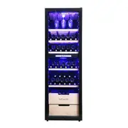 Lecavist 226 Bottle Wine Fridge Dual Zone LCS230VN2Z1D