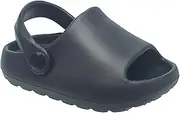 [AEROPOSTALE] Toddler Youth Slide Sandals – Lightweight, Slip-On Shoes with Back Strap – Soft, Cushioned Sole for Boys & Girls