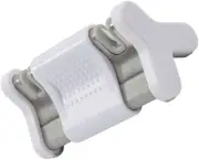 Smith's Sharpeners White Slide Sharp 4 Carbide & Ceramic Knife Sharpener 51124