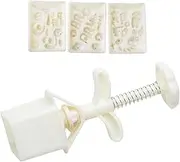 Cookie Stamp 3D New Year Dessert Molds Hand Pressure Dessert Maker Baking Tool For Snake Year Festival Enduring