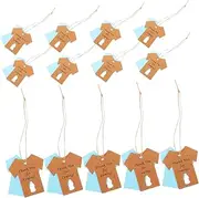 Tofficu 1 Set Creative Thank You Present Tags Paper Labels for Parties Birthdays and Showers for Decorating Favors and Treats Lightweight and Adorable Design