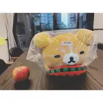 【日本正版】RILAKKUMA 拉拉熊 小白熊 大型娃娃 SAN-X《現貨供應》