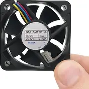 G5015M12D1+6 5cm 4line temperature control 0.2A 12V car audio cooling fan