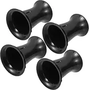 4pcs Loudspeaker Voice Outlet Tubes for Bass Speaker Port Subwoofer Vent Tubes Guitar Loudspeaker Cabinet for DIY Speaker Repair Parts