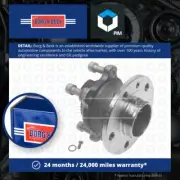 Wheel Bearing Kit fits VOLVO S60 Mk2 Rear 10 to 18 B&B 31262040 31277808 Quality