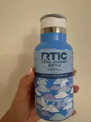 RTIC Little Journey Bottle Polar Ice 12 Oz Stainless Steel