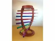 DNA Helix Sharpie Holder | Marker Holder | Large Pen Holder | Dry Erase Marker