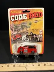 1981 Matchbox - Code Red - Lesney - LAPD City Fire Truck - MOSC - Nice