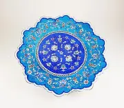 Enamel hand painted plate, Minakari Plate, Enamel, Enameling, Miniature, M3-109