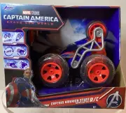 Jada Marvel Avengers Captain America RC 5 Wheel Stunt Car 360 Degree Turns NEW!!