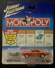 2001 JOHNNY LIGHTNING MONOPOLY DODGE DART ORANGE NIB