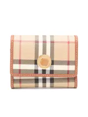 Burberry Vintage Check Trifold Wallet