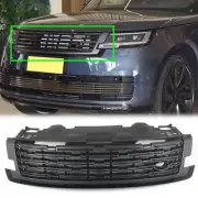Plastic Front Grille Mesh Grill Vent Trim For Land Rover Range Rover Black+Gray