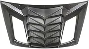 Car Rear Window Decorative Louver Air Outlet Shutter Grill Cover Compatible For Chevrolet Camaro 2016-2023 ABS Sun Shade Shell Accessories(Matte Black)