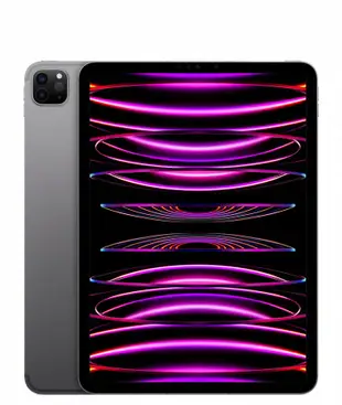 Apple 2022 iPad Pro 11吋 Wi-Fi 128G 平板電腦(第4代) 太空灰色 贈螢幕保貼+藍牙鍵盤