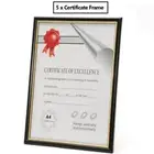 5 x A4 Certificate Photo Frame Documents Display Frames Wall Hang Home Decor