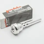 Genuine Parduba Double Cup 5.5 Silver Trumpet Mouthpiece NEW