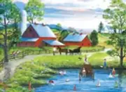 Jigsaw puzzle Landscape Children's Regatta 500 piece NEW 13x19