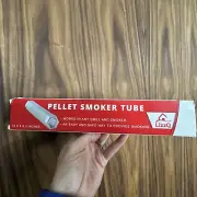 LIZZQ Premium Pellet Smoker Tube 12 inches - 5 Hours of Billowing Smoke - for An