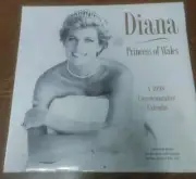 Diana, Princess of Wales 1998 Commemorative Calendar (Shrink Wrap Busted Open)