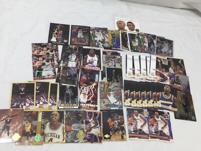 1993 2007 Chris Webber Insert Rookie Rc Card 50 Lot Topps Fleer Skybox Classic