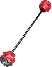 Motorcycle Falling Protection, Motorcycle Front and Rear Axle Sliders Fork Wheel Protection Crash Pad Kit Compatible with Y&amaha YZF R6 R1/M YZFR1/M YZFR6 YZF-R1/M YZF-R6 (Color : Rear Wheel red) (C
