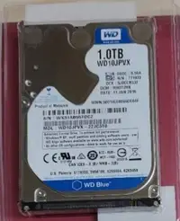 在飛比找Yahoo!奇摩拍賣優惠-1筆電碟2.5吋 拆機良品WD 1TB 1000g 5400