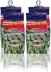 Poppin' Cobs Popcorn 4-2 lbs Bags | Popcorn Kernels | Single Harvest | Non-GMO | Gluten Free | Farm Fresh