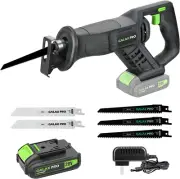 Reciprocating Saw, Cordless Reciprocating Saw with Battery, 0-3000RPM, 20V 2.0Ah