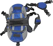 QANYEGN Hound Dog Saddlebags, Service Dog Supply Backpack Saddle Bag, Camping Hiking Reflective Strip Backpack Saddle Bag for Small Medium Large Dogs (L)
