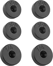 IHOTDER 6PCS Brake Line Flaring Tool Kit Flare Adapter,3/16" & 1/4" Steel Adapter Double Flare Tool for Brake Lines/Fuel Lines/Copper Pipe,Car Accessories Brake Flaring Tool