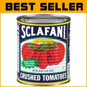 Vine-Ripened Crushed Tomatoes - 28oz Can, Pack of 12 for Culinary Perfection