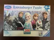 Disney Frozen Ravensburger Puzzle 200 Piece Panorama Jigsaw Puzzle 22 x 9 in New