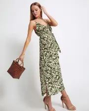 Kitty Vine Print Dress