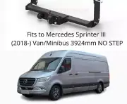 Tow Bar For Mercedes SPRINTER Van NO STEP (2018-) & No Electrics - M170
