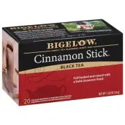 Cinnamon Stick Black Tea, Caffeinated Tea with Cinnamon, 20 Count Box (Pack o...