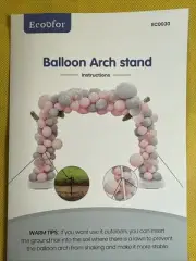 6.6 Feet Tall Balloon Arch Stand with Base New