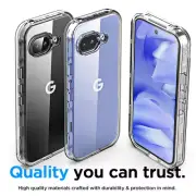 For Google Pixel 9a (2025) Case Clear Shockproof 3 Layer Protection Hard Cover