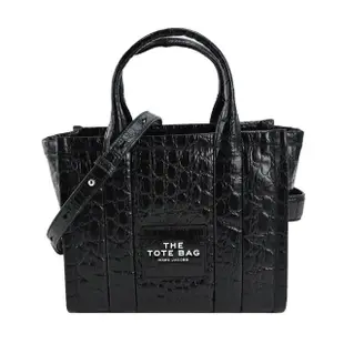 【MARC JACOBS 馬克賈伯】THE CROC-EMBOSSED MINI TOTE鱷魚紋兩用托特包(迷你/多色選)