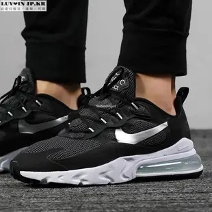 【日韓連線】Nike Air Max 270 React 黑白銀勾 運動百搭慢跑鞋CQ4598-071男鞋