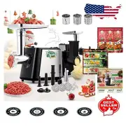 Multifunctional Electric Meat Grinder: Grinder, Slicer, Juicer & More - 4.4 lbs