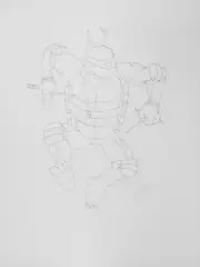 Raphael 11x17 ORIGINAL PEN & INK ILLUSTRATION By Luke Kororolowicz