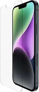 Belkin Tempered Glass iPhone 16E, 14, iPhone 13, iPhone 13 Pro Screen Protector - Easy Application with Installation Guide Tray - Crystal Clear Glass Screen Protector with AntiMicrobial-Treated Display