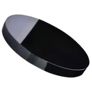 Obsidian Divining Mirror Black Circle Scrying Household Meditation