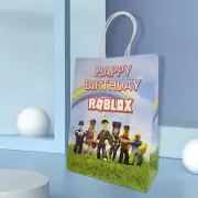 ROBLOX Party Paper Bag / Lollies Gift Bag Party Decoration Party Supplies