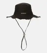 [Jacquemus] Jacquemus Le Bob Artichaut bucket hat UK 6 7/8 black