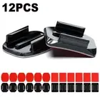12PCS Helmet Adhesive Sticky Mounts Curved Attachment For GoPro Hero 12 11 10