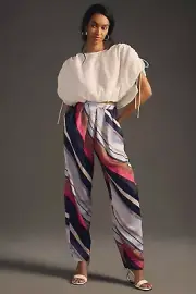 NWT By Anthropologie Silky Balloon Pants size 6T Tall