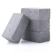 4 Pack Grill Cleaning Brick Griddle Pumice Stones for Flat Top Racks Cast Iron