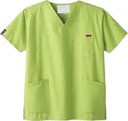 [Pantone] 7000SC Scrub, Medical Lab Coat, Unisex, Color Variation, Sweat Absorbent, Quick Drying, rime, 4L